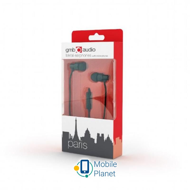 Гарнітура GMB Audio MHS-EP-CDG-B Black Частотний діапазон: 20 - 20 000 Гц;