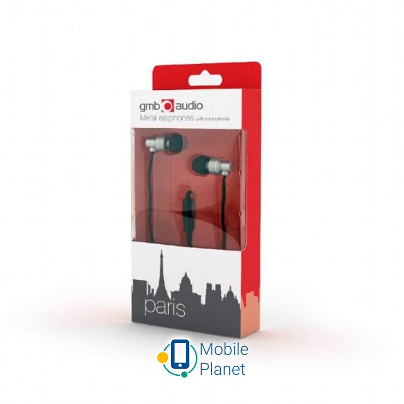 Гарнітура GMB Audio MHS-EP-CDG-S Silver Частотний діапазон: 20 - 20 000 Гц;