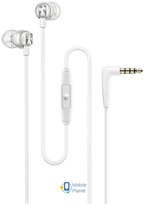 Гарнитура Sennheiser CX 300S White (508594) (EU) Интерфейс: Jack 3,5 мм; Частотный