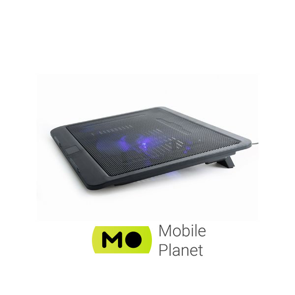 Gembird до 15, 1x120 mm fan, black (NBS-1F15-04) (UA) Тип: Для ноутбуков до 15.6; Размер: