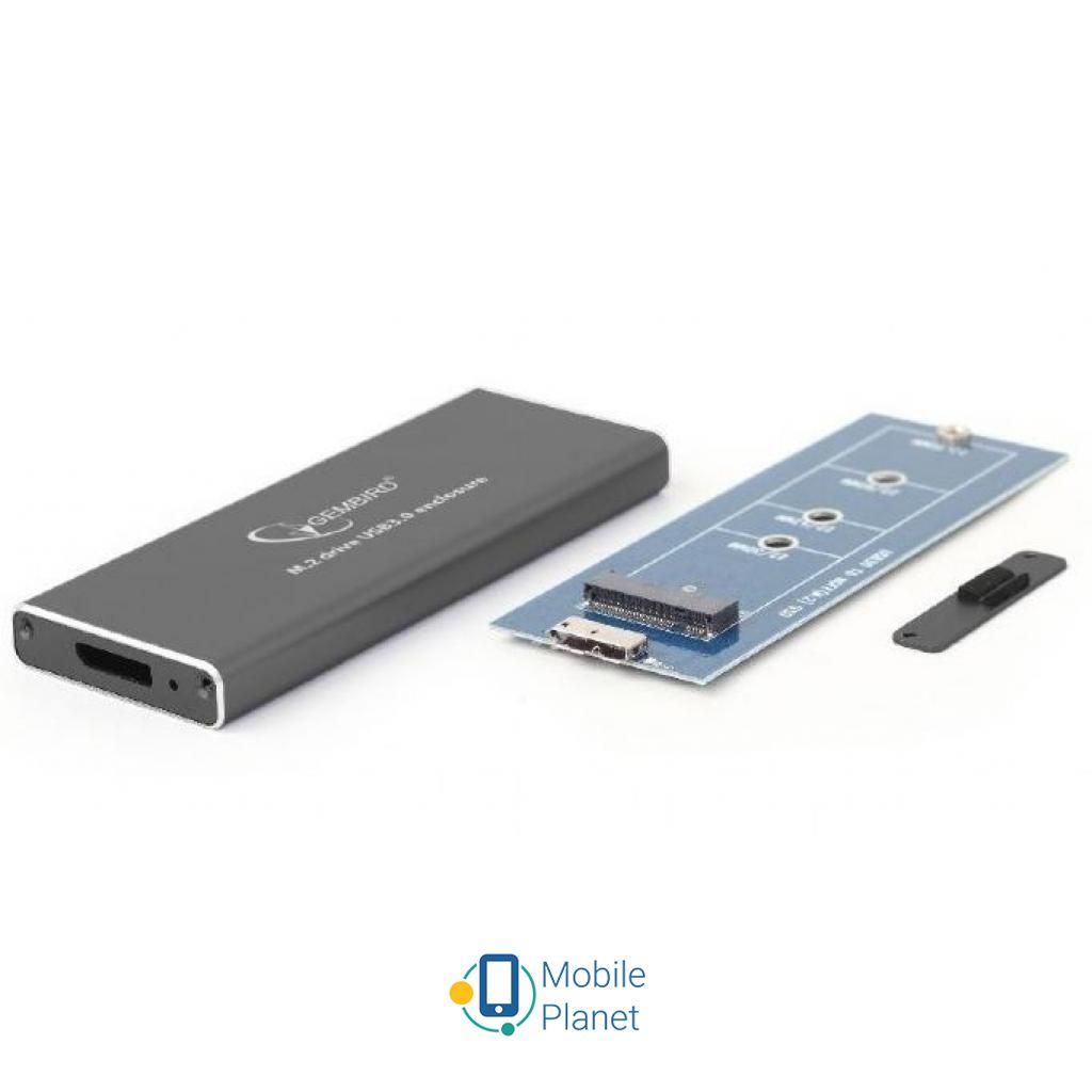 GEMBIRD M.2 (NGFF), USB3.0, черный (EE2280-U3C-01) (UA) Страна производства Китай