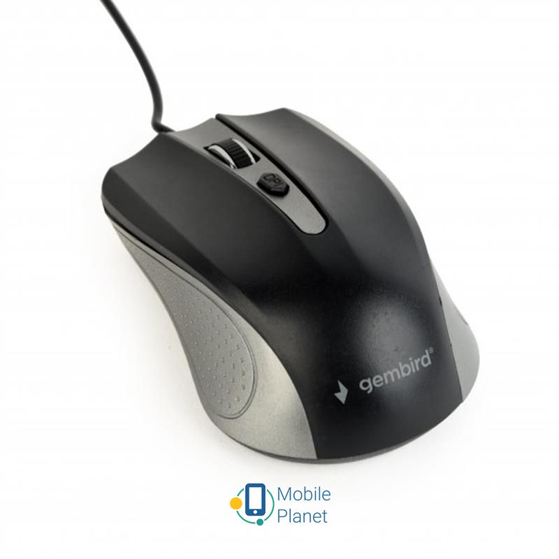 Gembird MUS-4B-01-GB Black/Grey USB Колір: Чорно-сірий; Харчування: