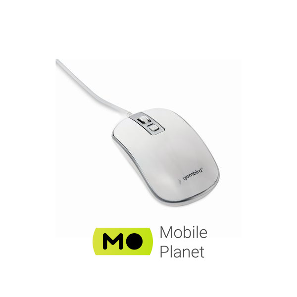Gembird MUS-4B-06-WS USB White/Grey (MUS-4B-06-WS) (UA) Подключение проводное