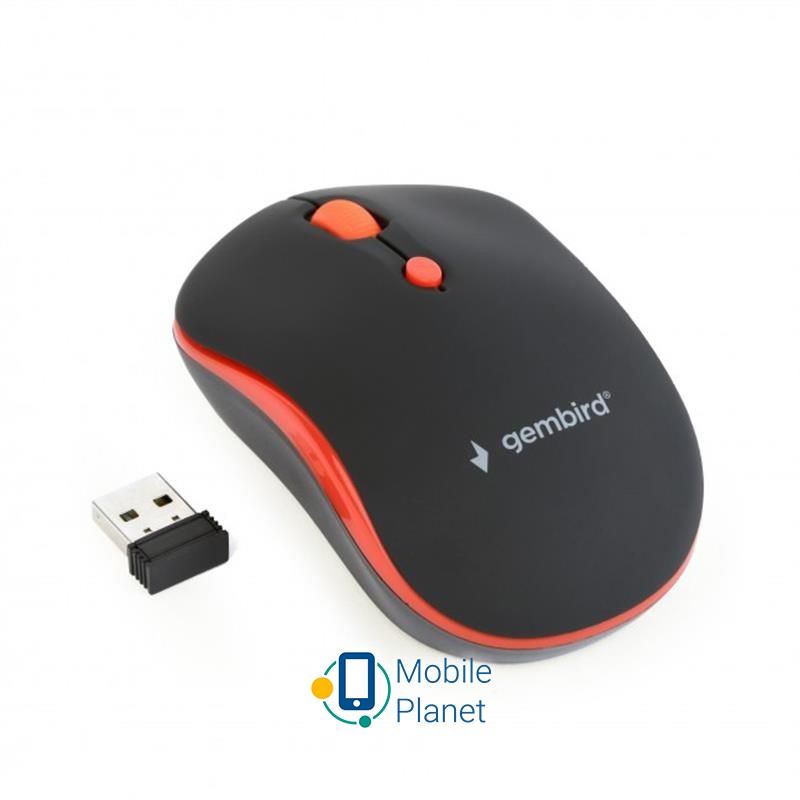 Gembird MUSW-4B-03-R Black/Red USB Интерфейс подключения: