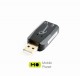 Gembird SC-USB2.0-01 Black