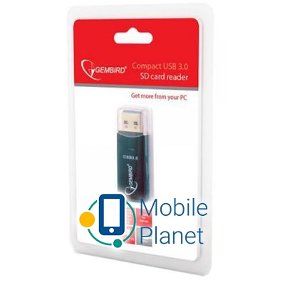 GEMBIRD UHB-CR3-01 Тип: зовнішній USB 3.0; Колір