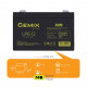 Gemix 6В 12Ач (LP6-12) (UA)