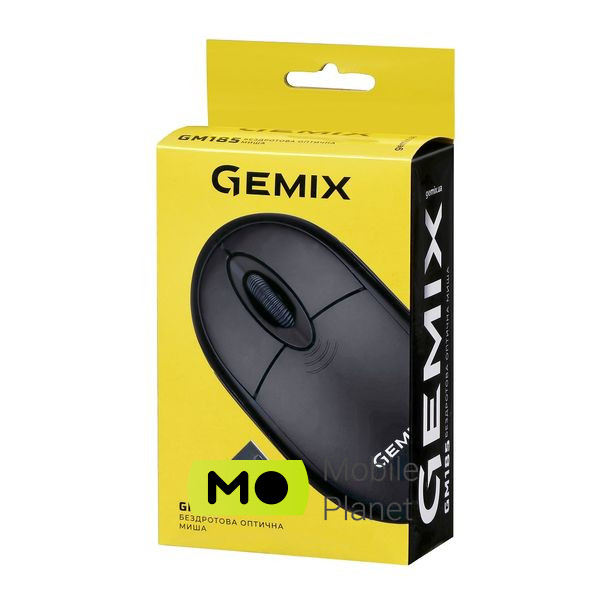 Gemix GM185 Wireless Black (GM185Bk) (UA) Тип: Классические; Подключение:
