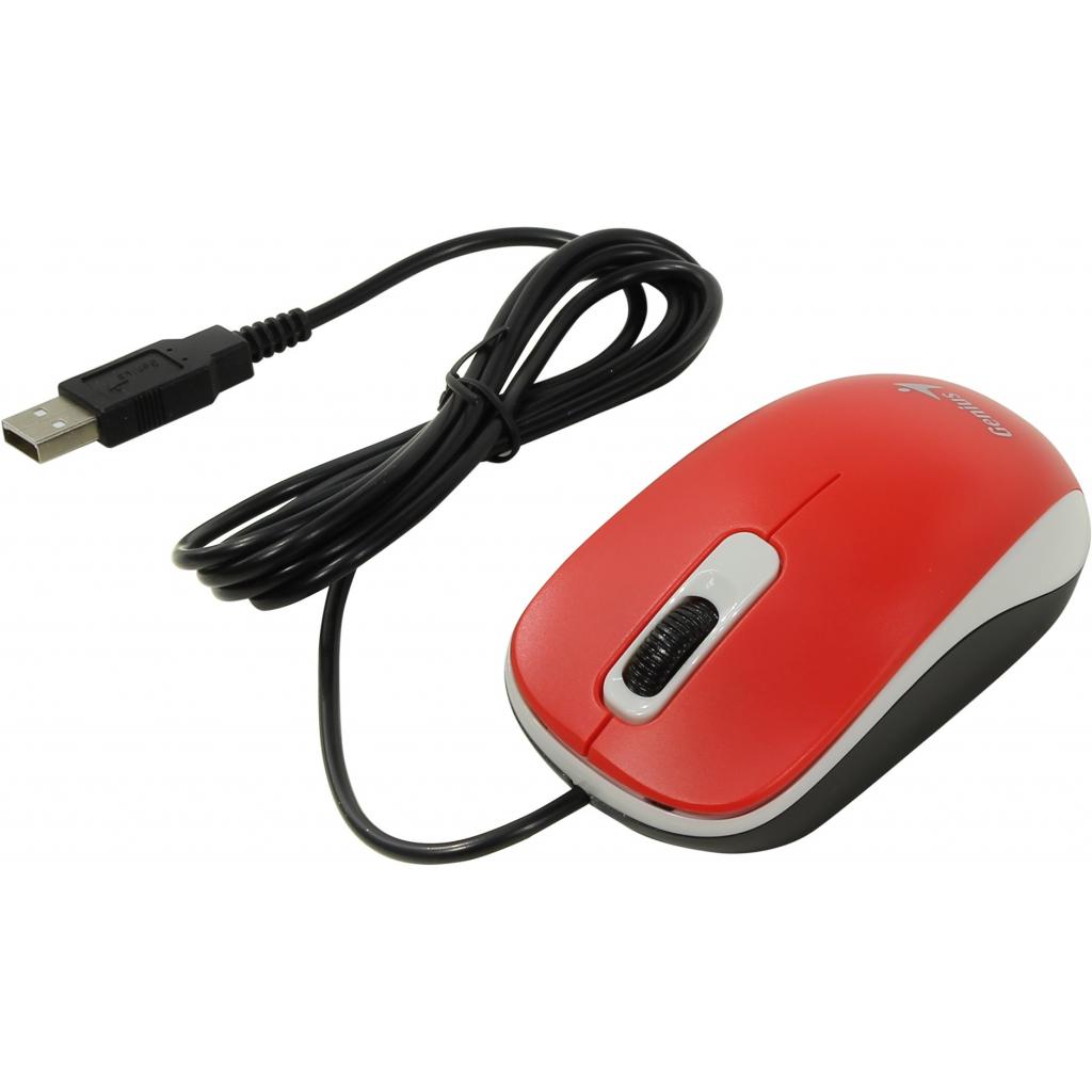 Genius DX-110 USB Red (31010116104) Тип: Проводные; Назначение: для