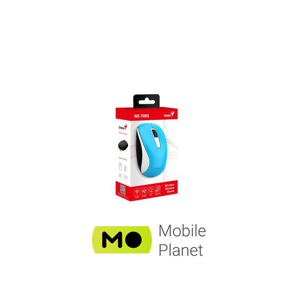 Genius NX-7005 Wireless Blue (31030017402) (UA) Тип: Класичні; Підключення:
