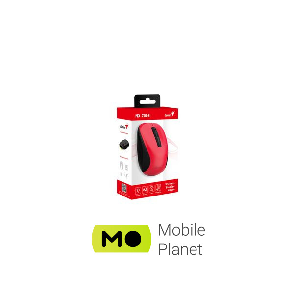 Genius NX-7005 Wireless Red (31030017403) (UA) Тип: Классические; Подключение: