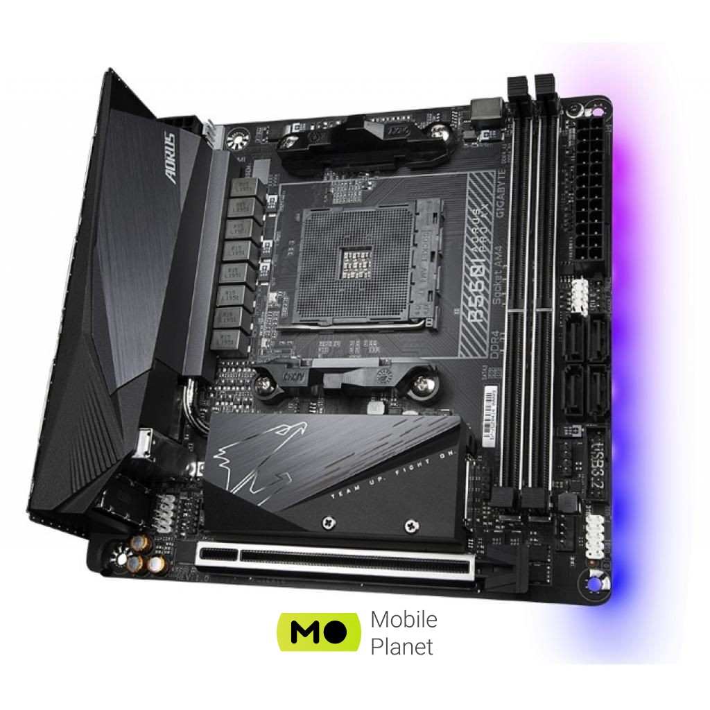 GIGABYTE B550I AORUS PRO AX (UA) Вид: для комп'ютера; Призначення: