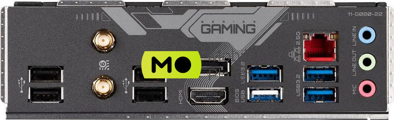 Gigabyte B760M GAMING X AX DDR4 EU Будівництво силової секції: 8+1+1;