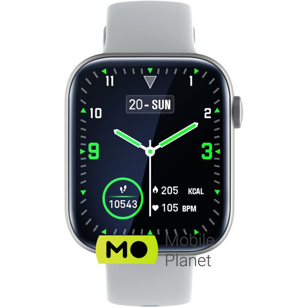 Globex Smart Watch Atlas (grey) (UA) Тип: универсальные; Форма часов: