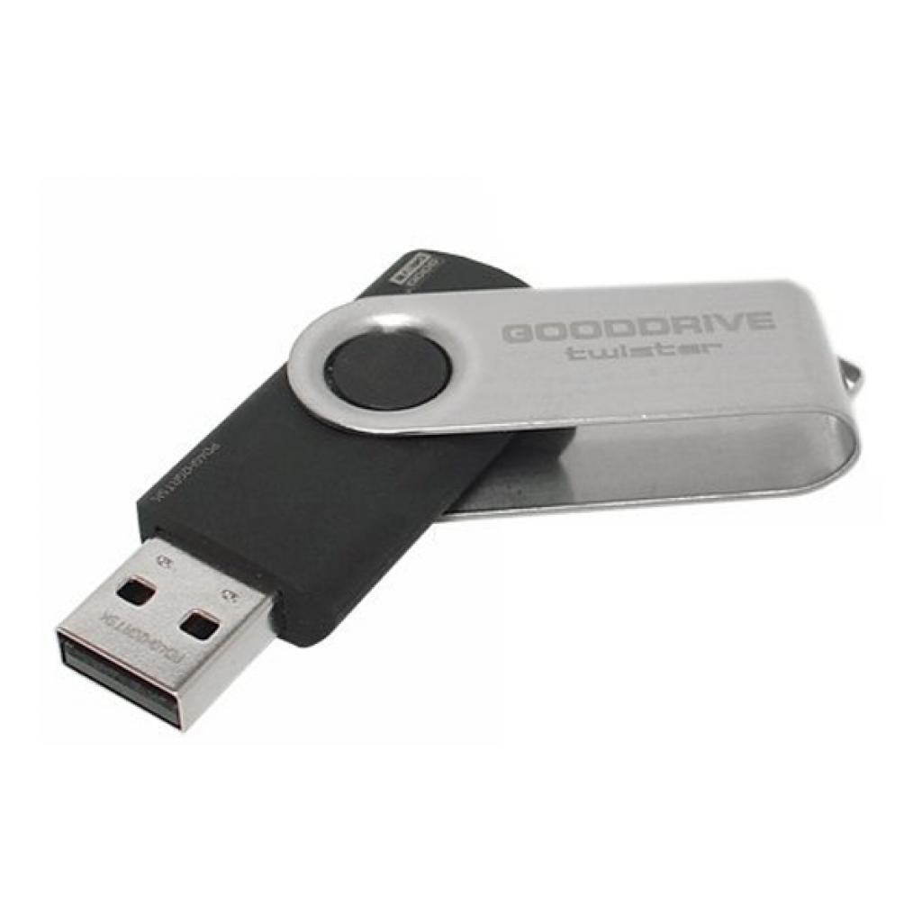 GOODRAM 8GB Twister Black USB 2.0 (UTS2-0080K0R11) Модель 8GB Twister Black USB 2.0