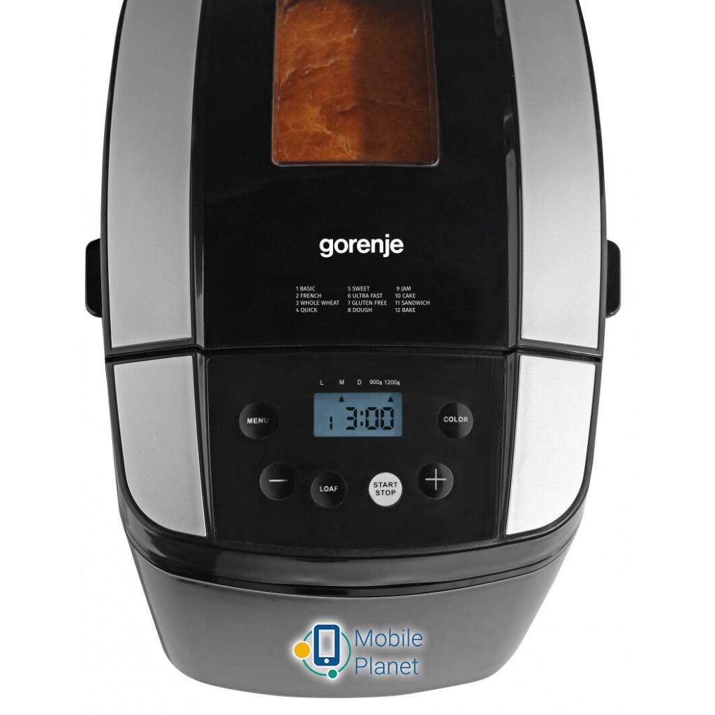 Gorenje BM 1210 BK (BM1210BK) Мощность: 800 Вт; Максимальный вес