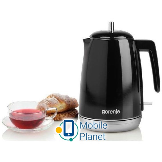 Gorenje K15RLBK Колір чорний; Фільтр від накипу: