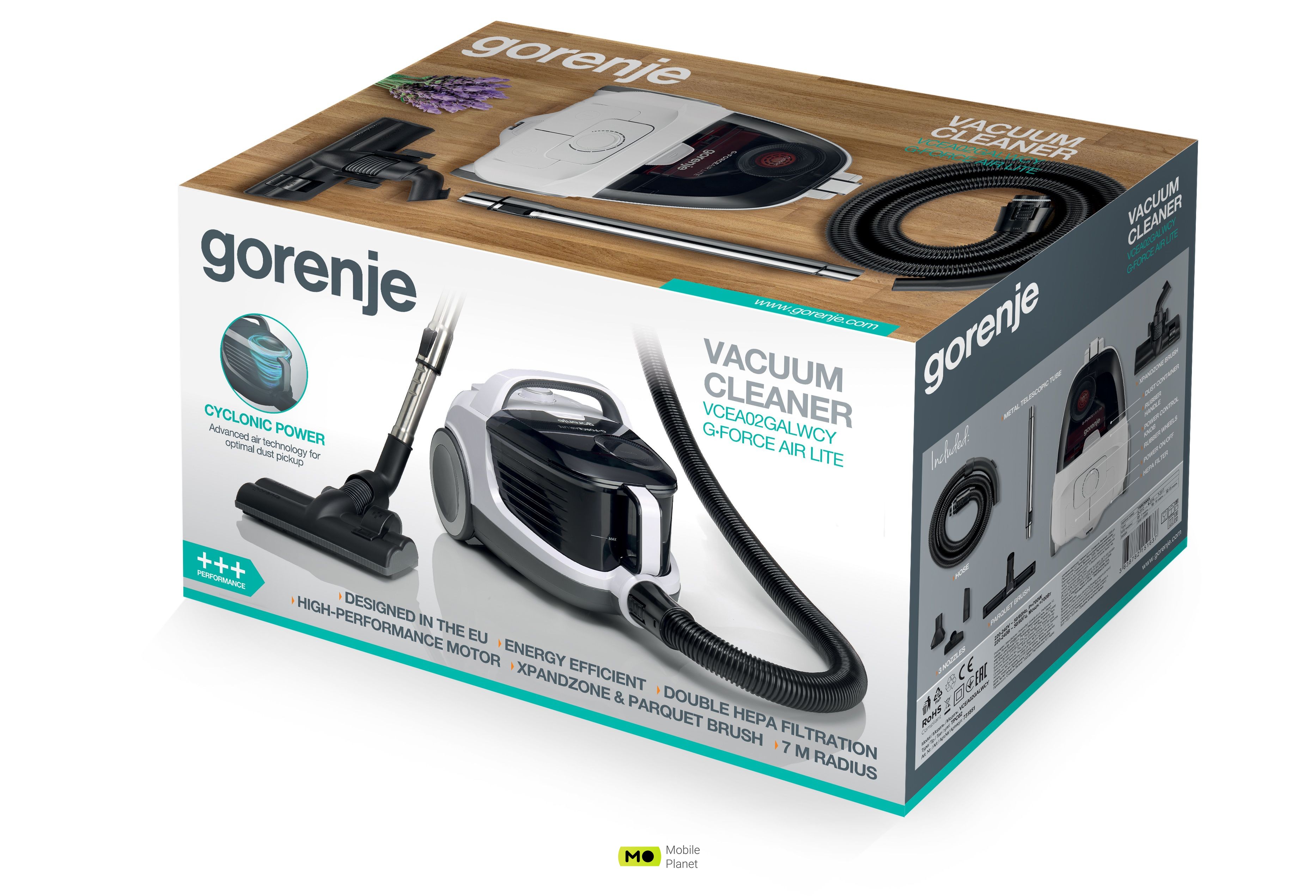 Gorenje VCEA02GALWCY Тип збирання суха