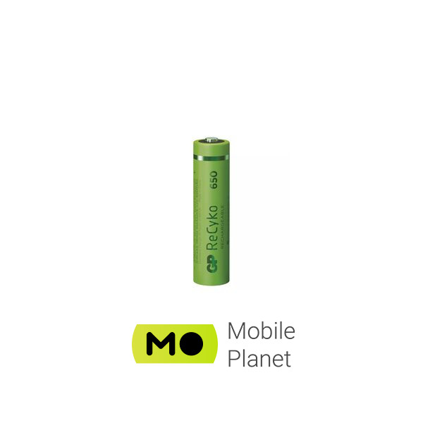 Gp AAA 65AAAHCE-EB2 Recyko 650 mAh * 2 (65AAAHCE / 4891199186677) (UA) Типоразмер: AAA;