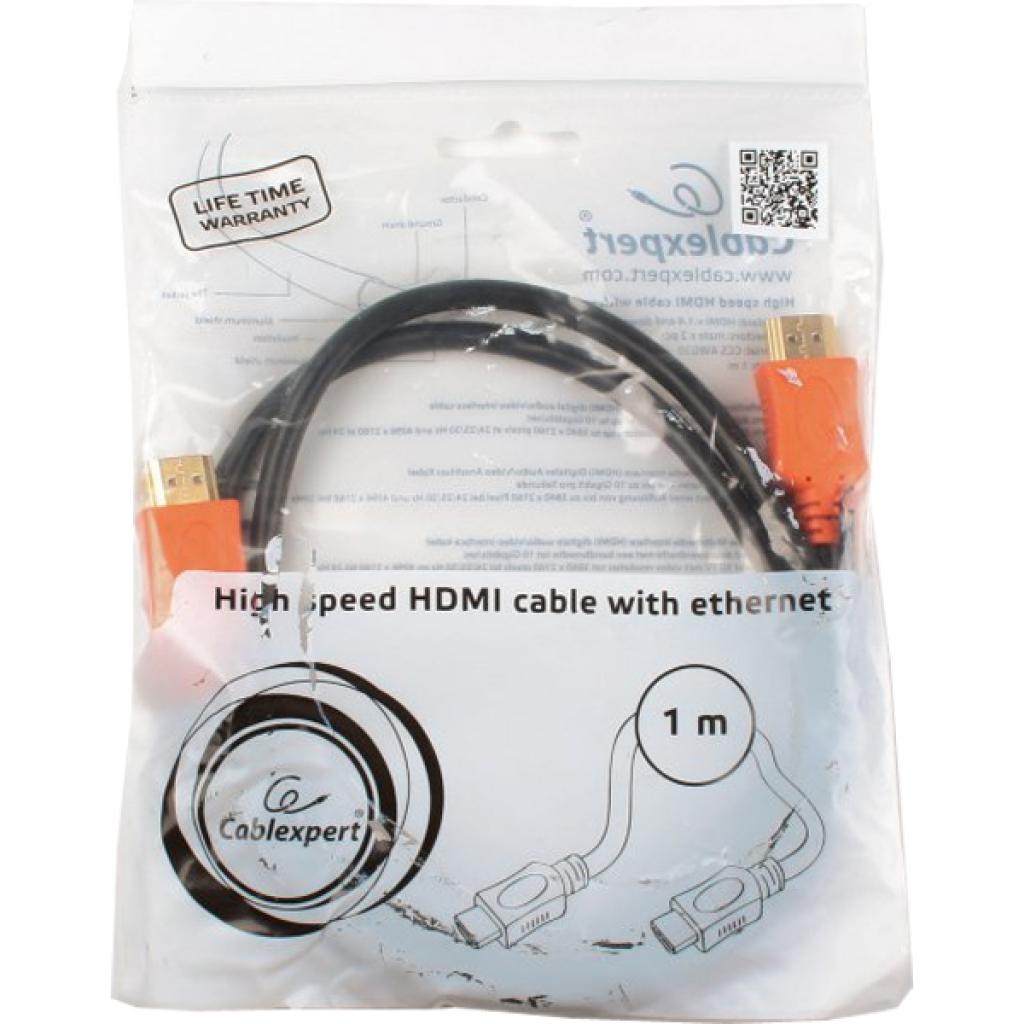 HDMI to HDMI 1.0m Cablexpert (CC-HDMI4L-1M) Тип: кабель; Тип Вход: HDMI (Type A);