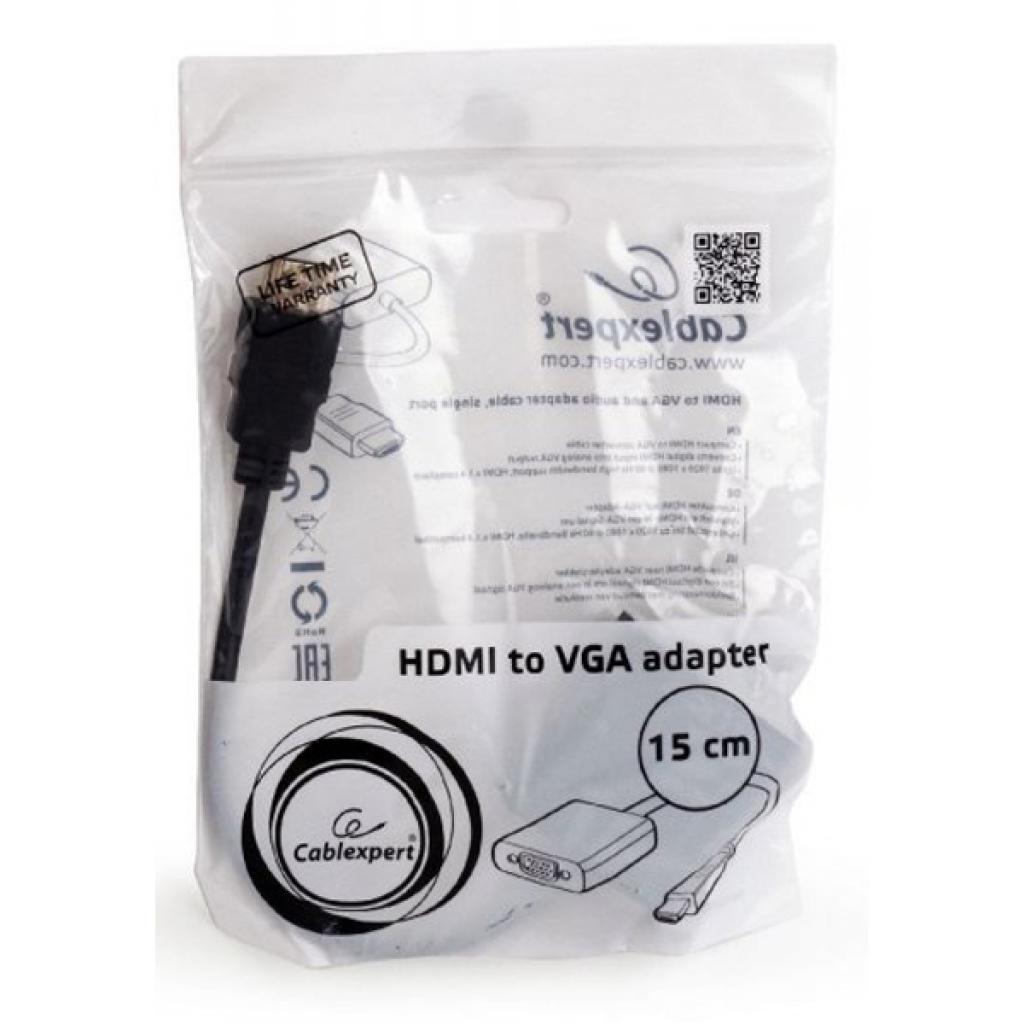 HDMI to VGA Cablexpert (A-HDMI-VGA-03) Тип: перехідник; Тип Вхід: HDMI; Тип