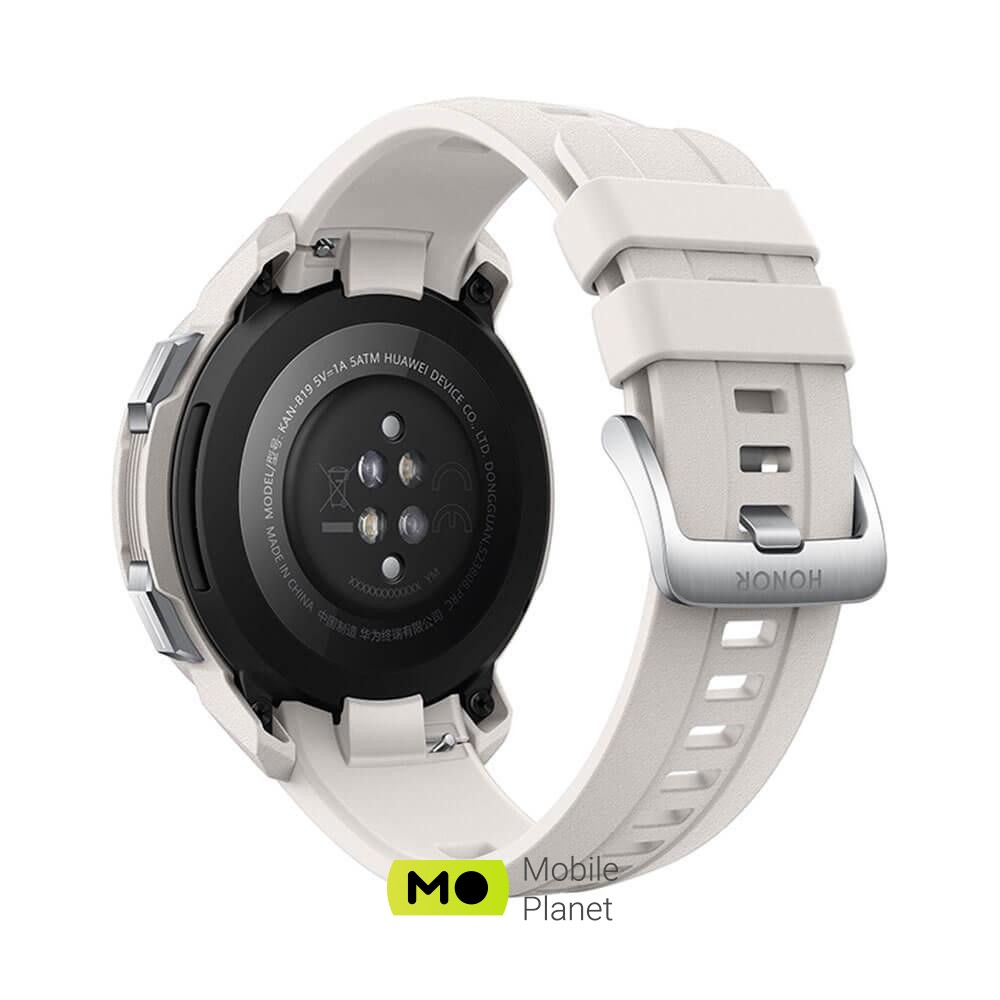 HUAWEI Honor Watch GS Pro Marl White (KAN-B19W) Пульсометр: +; Подсчет шагов: +;