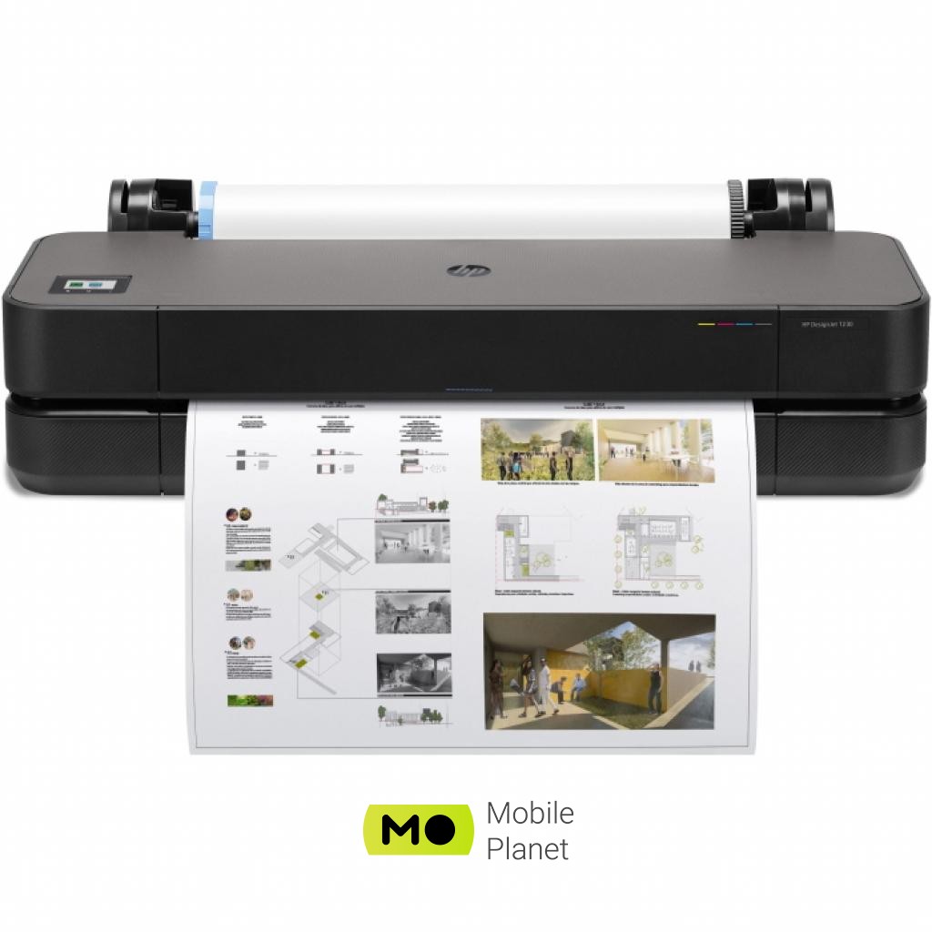 HP DesignJet T230, 24 c WiFi (5HB07A) (UA) Технология печати: струйная; Тип
