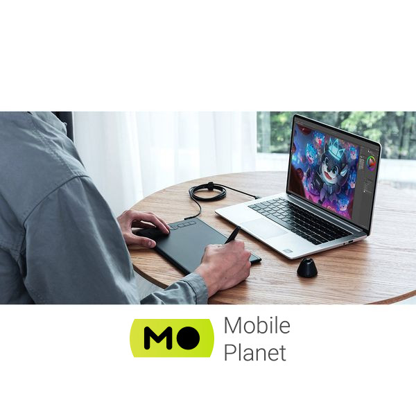 HUION Inspiroy H580X Black (H580X) (UA) Розміри робочої поверхні: 203.2 х