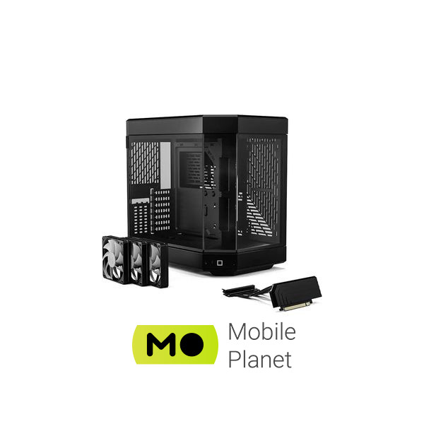 Hyte Y60 Black (CS-HYTE-Y60-B) (UA) Типоразмер Miditower