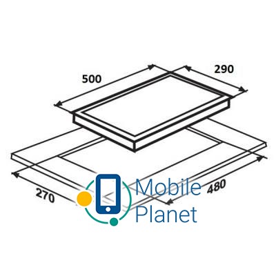 INTERLINE HGS 534 FGK XA  Тип поверхности: газовая;