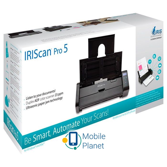 IRIS IRIScan Pro 5 (459035) (UA) Модель: IRIScan Pro 5; Максимальный