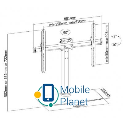 ITech KFG-3 (UA) Тип: поворотно-наклонный;
