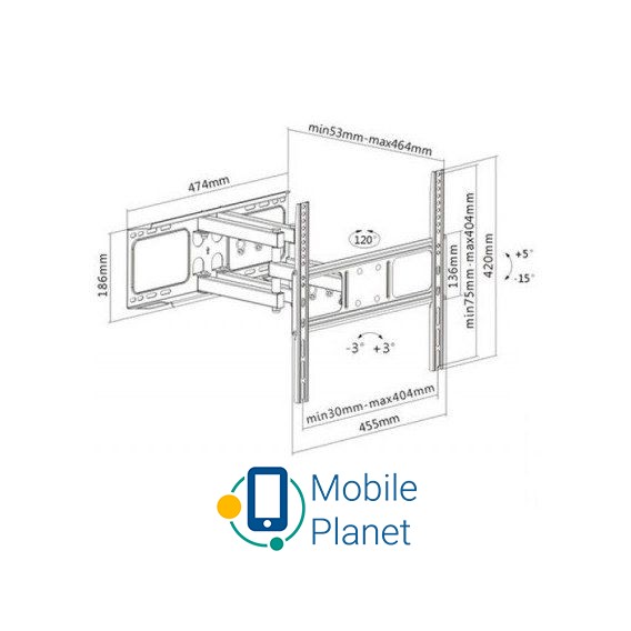 ITech PTRB44 White Цвет: белый; Назначение: для