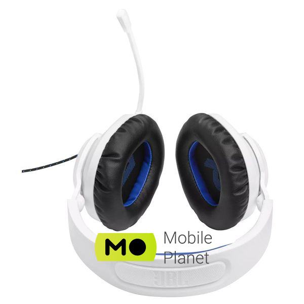 JBL Quantum 100P for PS White (JBLQ100PWHTBLU) Конструкция полноразмерные