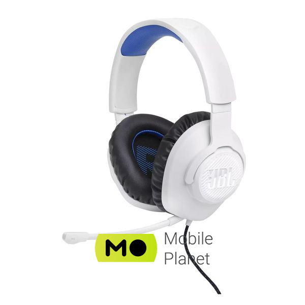 JBL Quantum 100P for PS White (JBLQ100PWHTBLU) Подключение проводное