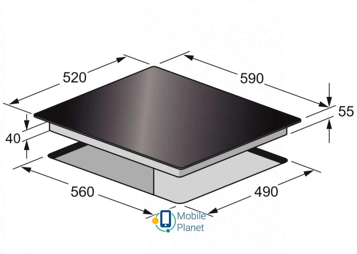 Kaiser KCT6715FW (UA) Устройство: варочная