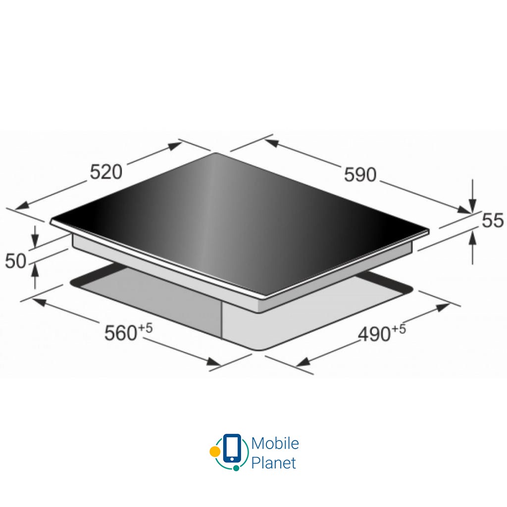 Kaiser KCT6745FIELFAD (UA) Тип поверхности: электрическая;