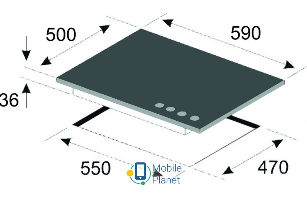 Kaiser KG 6325 Turbo (KG6325ElfEMTurbo) (UA) Устройство: варочная
