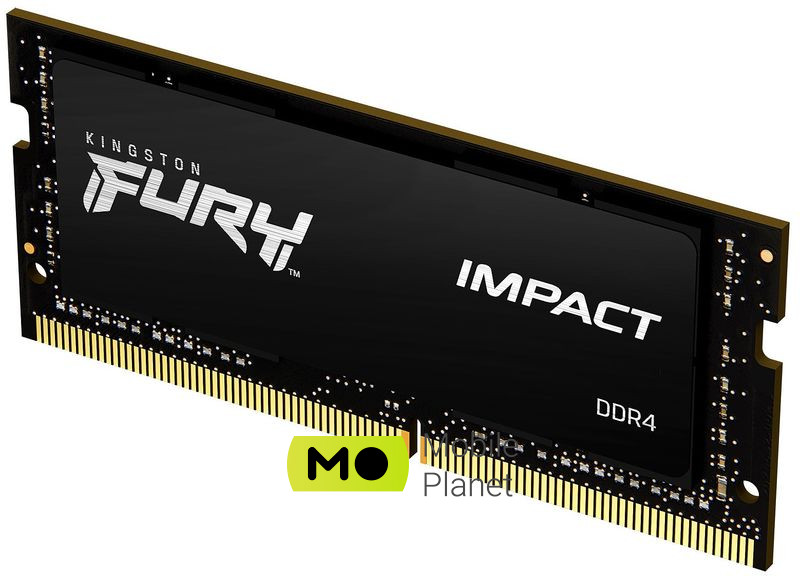 Kingston DDR4 3200 32GB SO-DIMM FURY Impact (KF432S20IB/32) (UA) Применение: для ноутбуков;