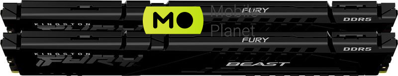 Kingston FURY 16GB (2x8GB) 5200MHz CL40 Beast Black (KF552C40BBK2-16) EU Тип пам'яті  DDR5