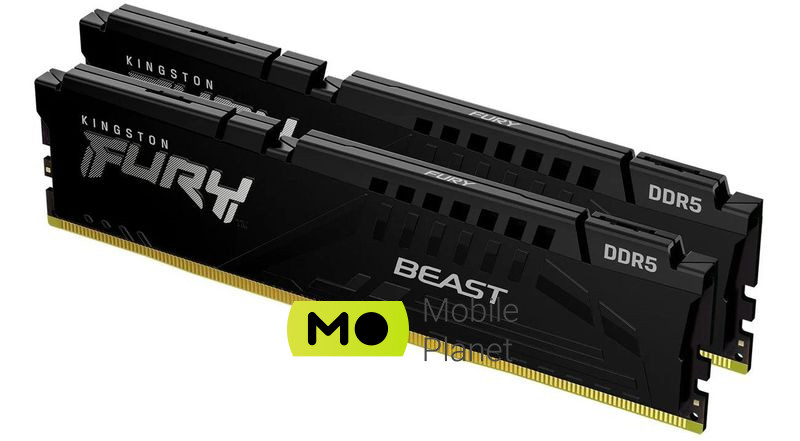 Kingston FURY 32GB (2x16GB) 5600MHz CL36 Beast Black (KF556C36BBEK2-32) EU Серія  Beast