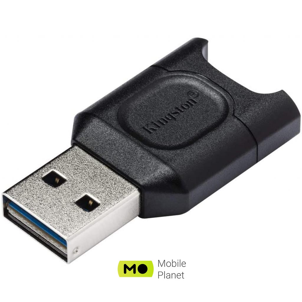 Kingston USB 3.1 microSDHC / SDXC UHS-II MobileLite Plus (MLPM) (UA) Тип: зовнішній USB 3.2; Колір