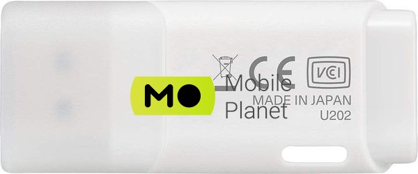 Kioxia TransMemory U202 32GB USB 2.0 White (UA) Тип корпуса: С колпачком; Объем