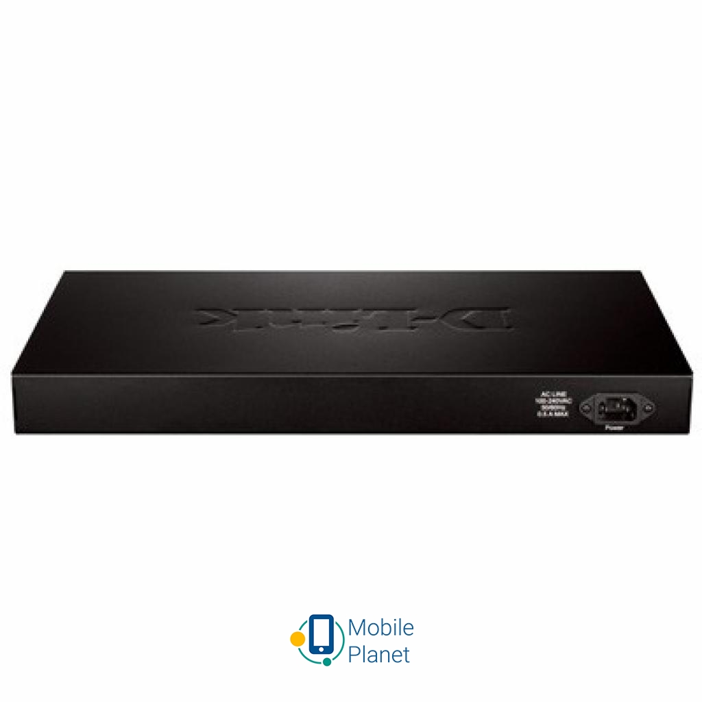 Комутатор мережевий D-Link DGS-1210-28 (UA) Тип: smart; Форм-фактор: в стійку;
