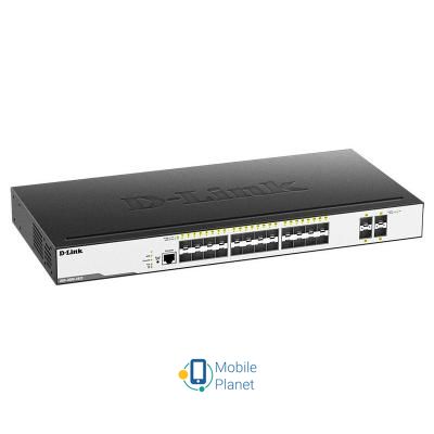 Комутатор мережевий D-Link DGS-3000-28XS (UA) Тип керований 2-го рівня