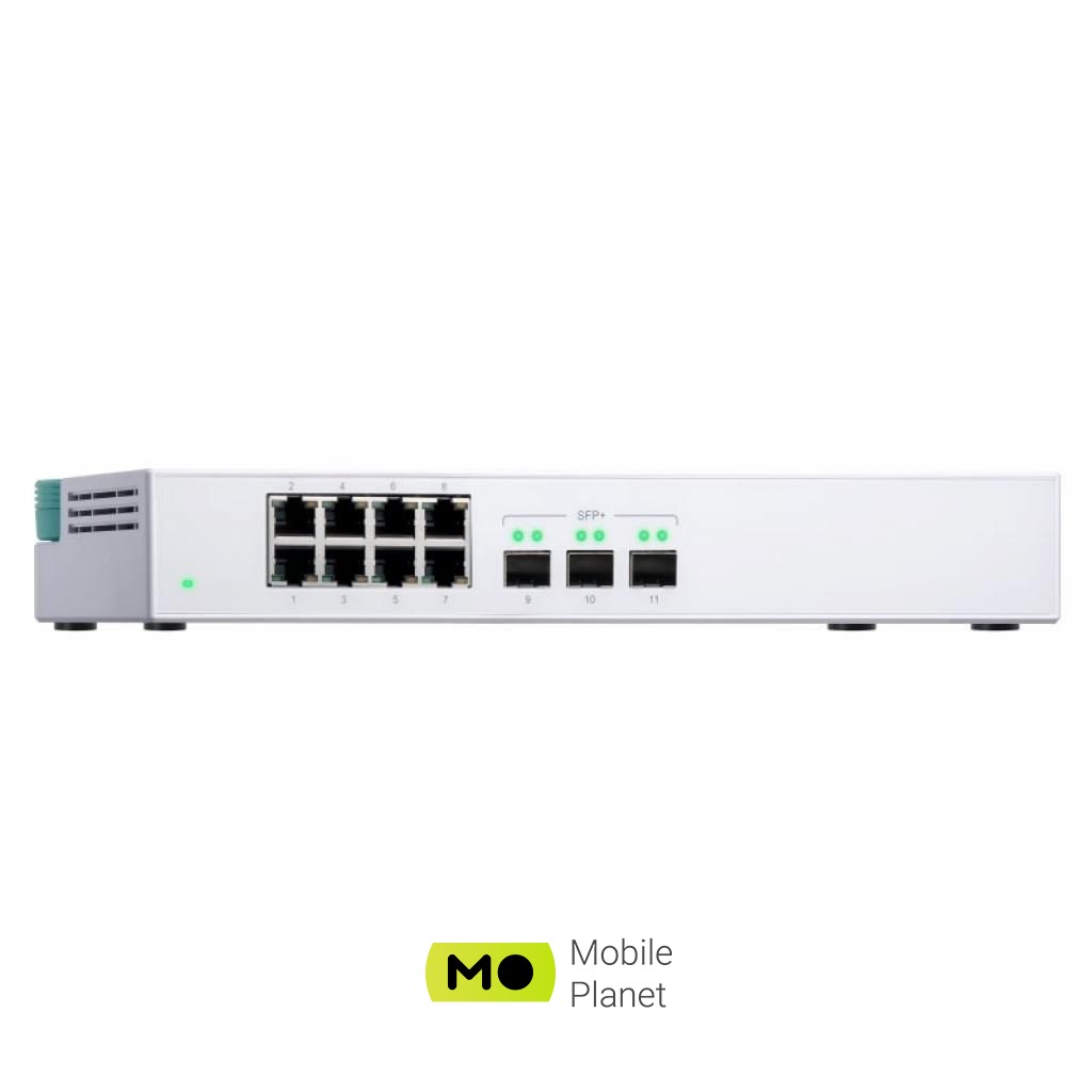 Коммутатор сетевой QNap QSW-308S (UA) Диапазон влажности (работа) от 5% до 95% без конденсата