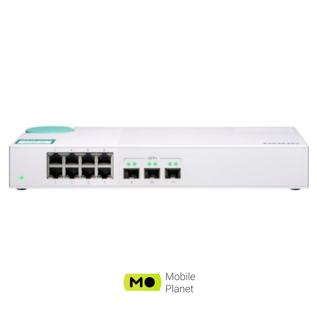 Коммутатор сетевой QNap QSW-308S (UA) Рабочая температура от 0? до 40? C