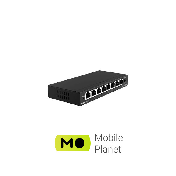 Комутатор мережевий Ruijie Networks RG-ES208GC (UA) Вимоги PoE без PoE