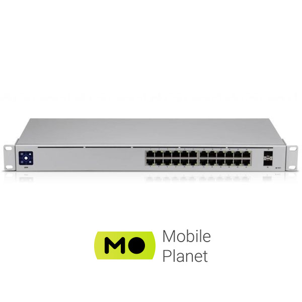 Комутатор мережевий Ubiquiti USW-24 (UA) Тип: керований 2-го рівня;