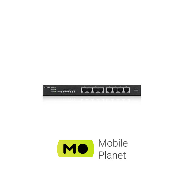 Коммутатор сетевой ZyXel GS1915-8-EU0101F (UA) Тип: smart; Форм-фактор:
